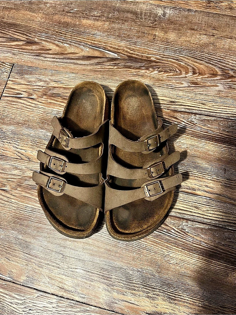 Birkenstock Arizona Brown Leather Sandals